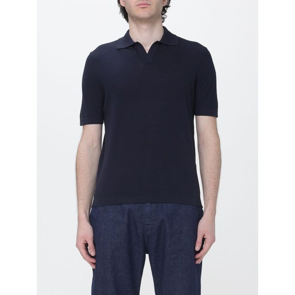 Brooksfield Polo Shirt Men Navy